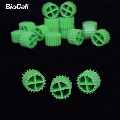 Mitjans de filtre biològic de llit mòbil