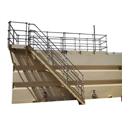 Estació de tractament d'aigües residuals de processament d'aus de corral